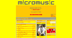 Desktop Screenshot of micromusic.net